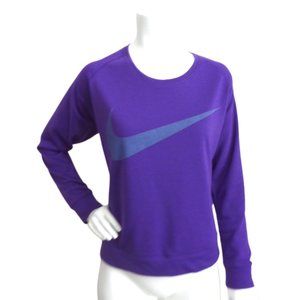 Nike | Dri-Fit Crew Neck Purple Sweatshirt (NWOT)